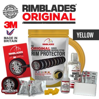 Rimblades Original NEU 2025 Felgenschutz Felgenringe Rim Guards GELB