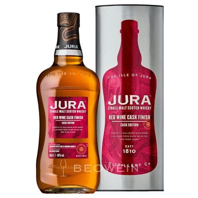 Jura Red Wine Cask Finish 0,7 l - Isle Of Jura Single Malt Scotch Whisky