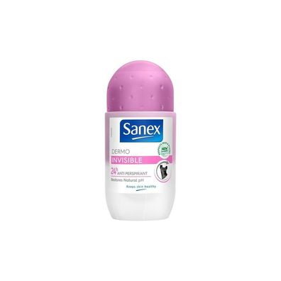 Sanex Dermo Invisible Dry Anti-Perspirant Roll-On 50 ml
