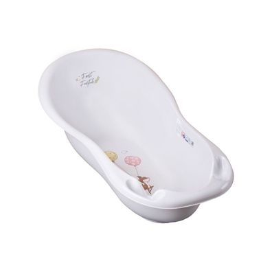 Anatomische badewanne 102 cm beige hirsch