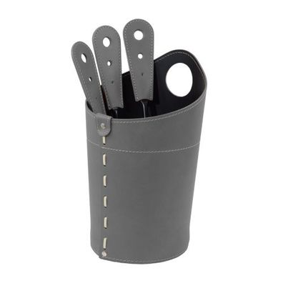 Ambly Designer Kaminbesteckset Anthrazit