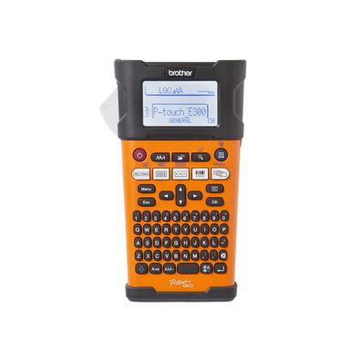 Brother P-Touch PT-E300VP - Beschriftungsgerät - s/w - Thermodirekt - Rolle (1,8 cm)