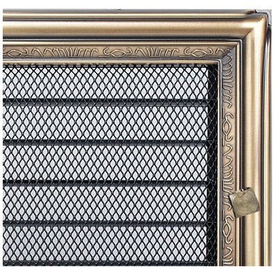 Vent Cover Rustic 22x22 with blinds