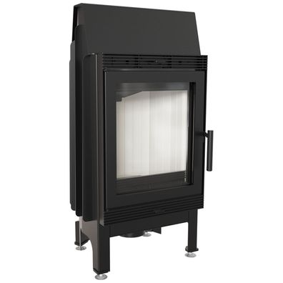 Kamineinsatz aus Stahl KRATKI BLANKA 8 kW Ø 160