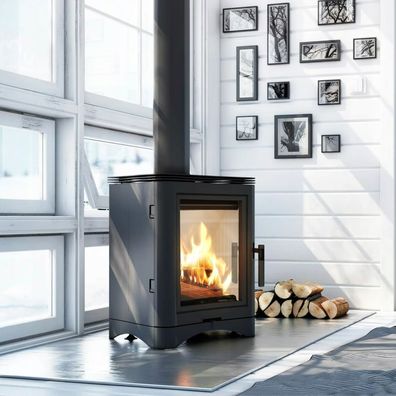 Gußeisen Kaminofen KRATKI K5 Ø 150 7 kW