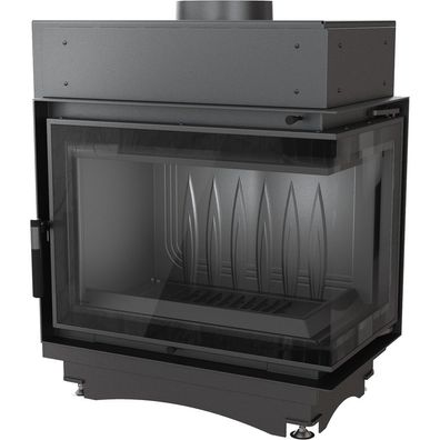 Kamineinsatz Gusseisen KRATKI MAJA rechts 8 kW Ø 200 DECO