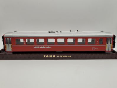 Gebrauchtes 71150546 Fama Utz 0m RhB Personenwagen rot 2. Kl Spur 0 gebraucht 1:43