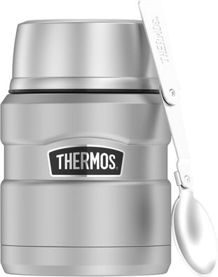 Thermos Stainless KING FOOD JAR 0,47 l Trinkflasche stainless steel mat | HAN