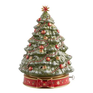 Villeroy & Boch Toy's Delight Weihnachtsbaum mit Spieluhr Hartporzellan, unststoff