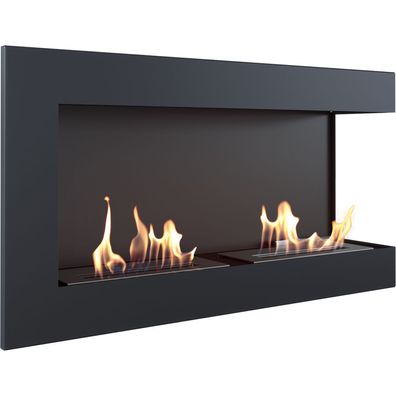 Wandkamin Bioethanol DELTA 900 TÜV rechts