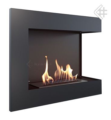 Wandkamin Bioethanol DELTA 600 TÜV rechts