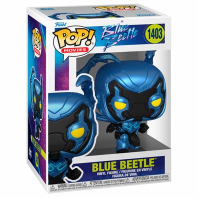 Blue Beetle POP! Movies Vinyl Figuren Blue Beetle w/CH 9 cm Sortiment (6)