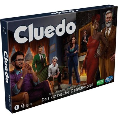 Hasbro Cluedo Classic, Brettspiel (Neuauflage 2023)