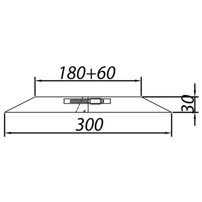 ADAM DW Abdeckrosette fi 180