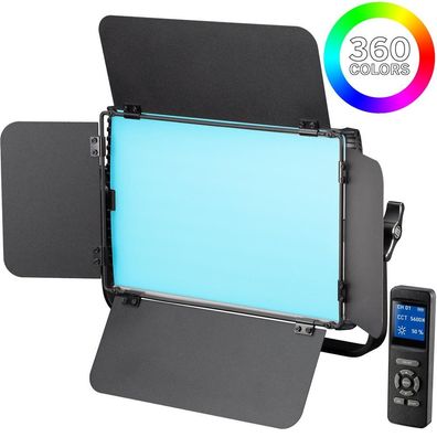 Bresser - BR-S60 RGB LED Flächenleuchte