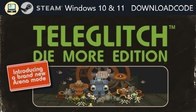 NEU PC Computer Spiel Teleglitch Die More Edition für Windows 10 11 STEAM Code