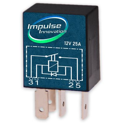 Mikro Schließer Relais 12V 25A mit Diode 4-polig für KFZ & Elektrik