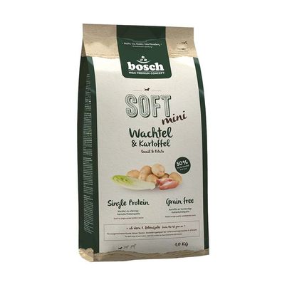 Bosch Soft Mini Wachtel & Kartoffel 5 x 1 kg