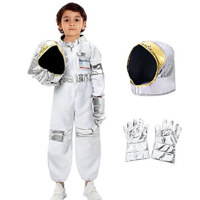 Kinder Jungen Madchen Astronaut Spaceman Cosplay Kostum Jumpsuit Party Outfits