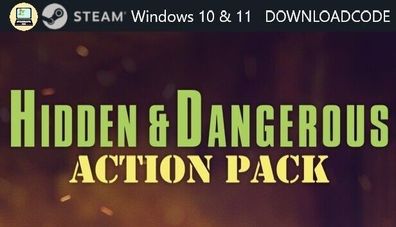 Computer Spiel Hidden & Dangerous Action Pack für Windows STEAM Key Download NEW