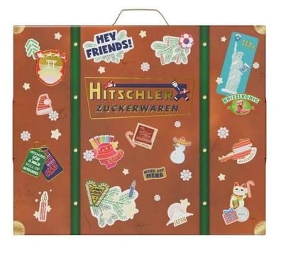 Hitschies Around The World Süßigkeiten Adventskalender 2025 - für Kinder Advent