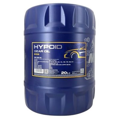 Mannol Hypoid Gear Oil Getriebeöl 80W-90 GL-4/GL-5 LS 20 Liter