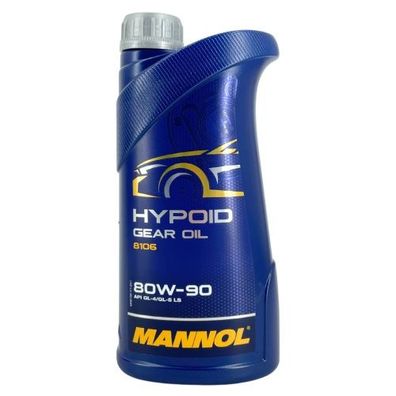 Mannol Hypoid Gear Oil Getriebeöl 80W-90 GL-4/GL-5 LS 1 Liter