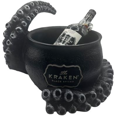 Kraken Black Spiced Rum – Limitierter Flaschenhalter im Tentakel-Design (30 x 2