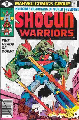Shogun Warriors # 10 (toys based / Japanimation) (USA, 1979)