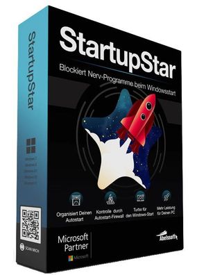 StartupStar 2026 - Volle Kontrolle über den Autostart - PC Download Version