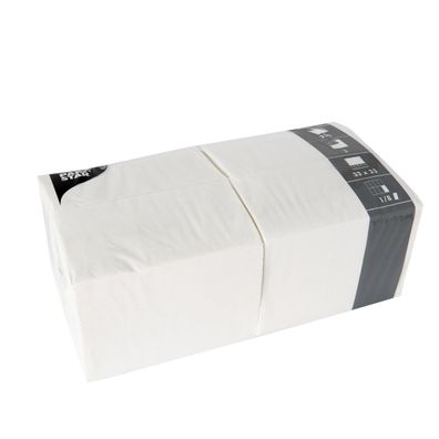Papstar 14234 Papstar Bistroservietten, 330 x 330 mm, 3-lagig, weiß