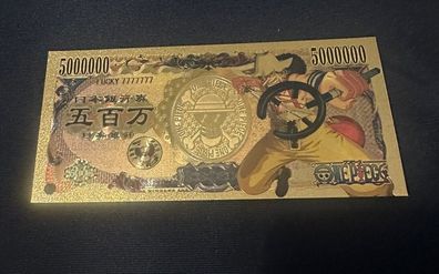 Goldfolie Banknote Anime O. Piece - Usopp (CM1609251)