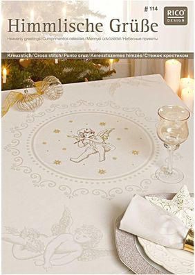 Himmlische Grüße" - Heft 114 für gezählten Kreuzstich