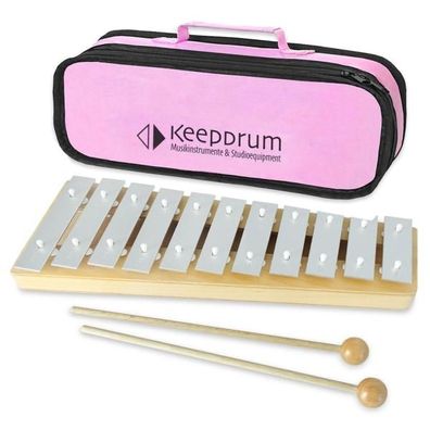 Sonor Glockenspiel GP Sopran mit Tasche Pink