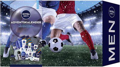 NIVEA MEN Adventskalender 2025, für Mann, Männer, Herren, Weihnachten Kalender