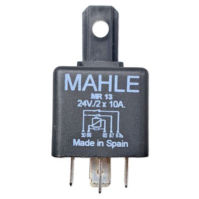 Mini Relais 5-polig MAHLE MR13 Doppelschließer (NO) 24V 2x10A Widerstand