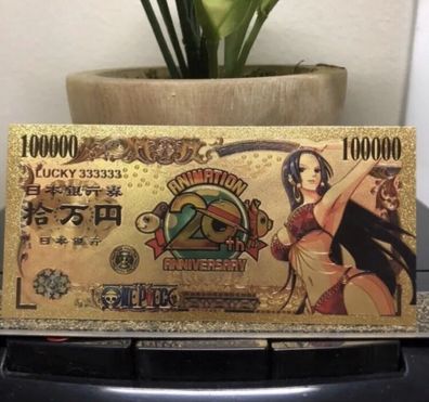 Goldfolie Banknote Anime/Manga O. Piece - Boa Hancock (CM16092511)