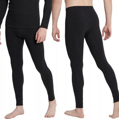 Gatta Herren-Leggings, lange Unterhose weicher Baumwolle mit Elasthan-Anteil-1 Stück