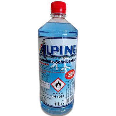 Frostschutz | ALPINE | Scheibenklar | -30°C | 1 Liter