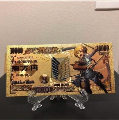 Sammler Goldfolie Banknote Attack On Titan - Armin Arlert (M1609251)
