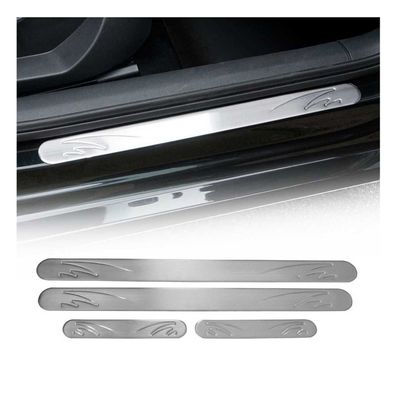 Einstiegsleisten Türschweller für Suzuki Vitara SX4 Swift Edelstahl Silber 4tlg