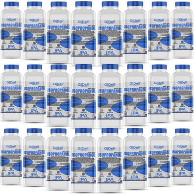 GiDeli Isopropanol 70% 24 x 1 Liter Reiniger Hochprozentiger Isopropylalkohol IPA