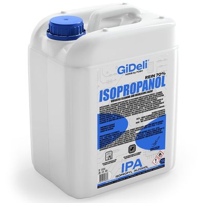 GiDeli Isopropanol 70% 20 Liter Reiniger Hochprozentiger Isopropylalkohol IPA