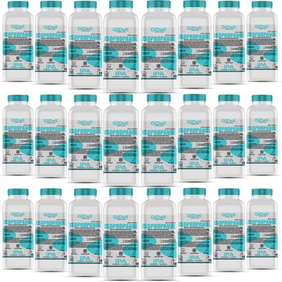 GiDeli Isopropanol 99,9% 24 Liter Reiniger Hochprozentiger Isopropylalkohol IPA
