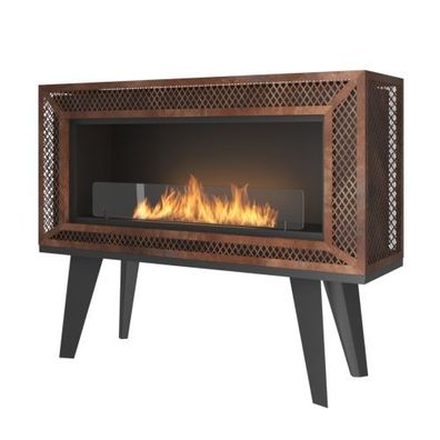 Industrial Cortenstahl Ethanolkamin