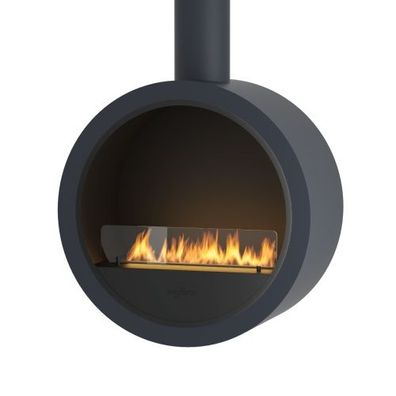 Incyrcle Bio-Ethanolkamin Deckenmontage Dunkelgrau