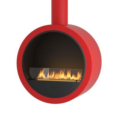 Incyrcle Bio-Ethanolkamin Deckenmontage Rot