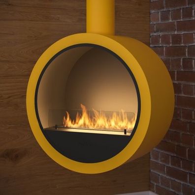 Incyrcle Bio-Ethanolkamin Deckenmontage Gold