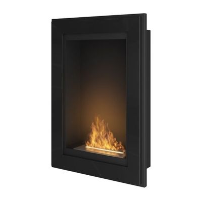 FRAME 550 Schwarz Ethanolkamin Einbaukassette