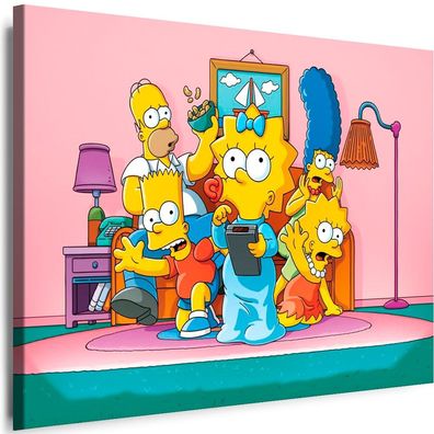 Bilder Film Cartoons Simpsons Kinder Leinwandbilder Xxl WandbilderSimpsons